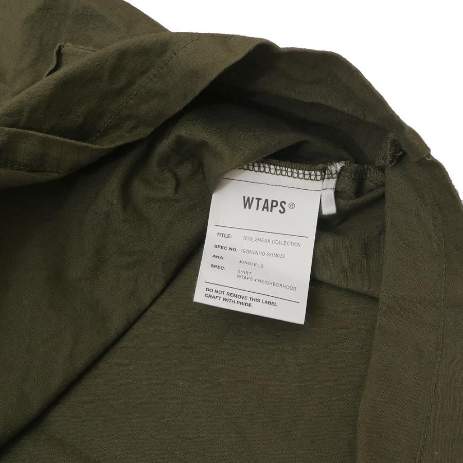 ダブルタップスネイバーフッドジャングルMサイズ NEIGHBORHOOD ネイバーフッド x ダブルタップス WTAPS JUNGLE LS