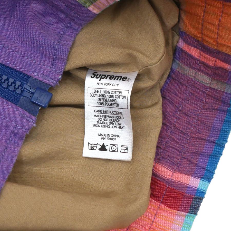 ＊今日一日のみタイムセール＊ シュプリーム　マドラスチェックトラックジャケット 128347134.jpg?cmsp_timestamp=
