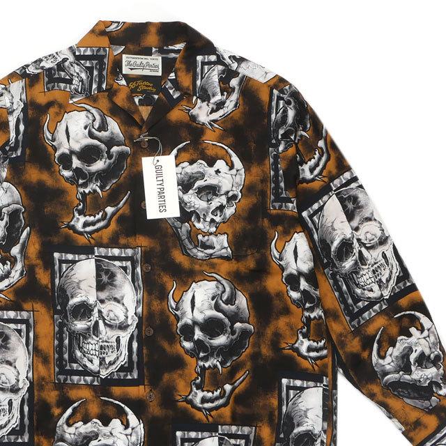 WACKO MARIA 新品 ワコマリア 56 TATTOO STUDIO L/S HAWAIIAN WACKO MARIA 新品 ワコマリア 56 TATTOO STUDIO L/S HAWAIIAN