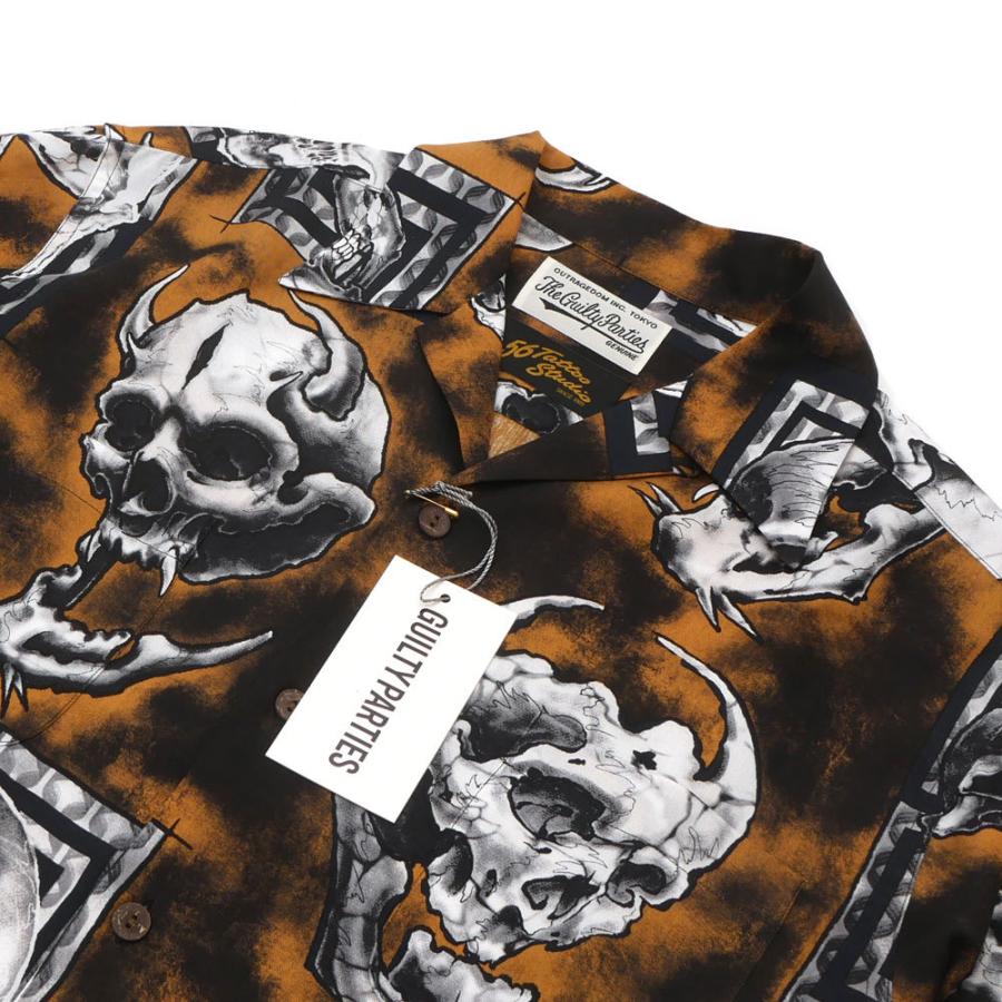 WACKO MARIA 新品 ワコマリア 56 TATTOO STUDIO L/S HAWAIIAN WACKO MARIA 新品 ワコマリア 56 TATTOO STUDIO L/S HAWAIIAN