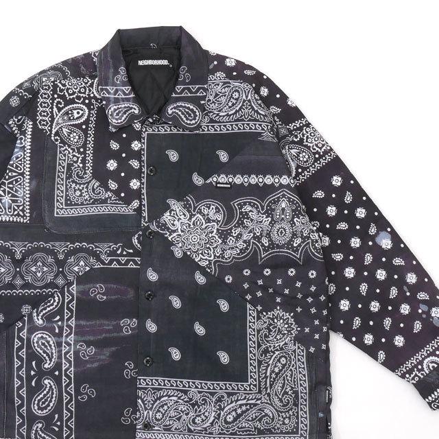 新品 ネイバーフッド NEIGHBORHOOD 21AW BANDANA CHOPPED-1/E-SHIRT.LS