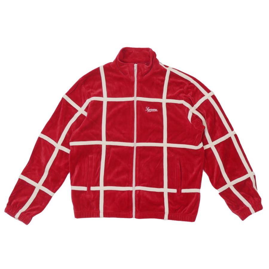 シュプリーム SUPREME 20SS Grid Taping Velour Jacket ベロア