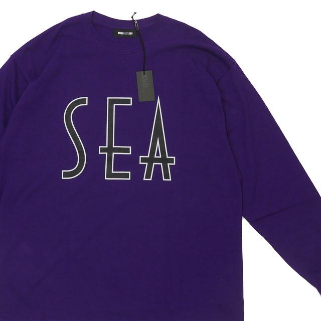 新品 ウィンダンシー WIND AND SEA SEA(wavy) L/S T-SHIRT 長袖Tシャツ 