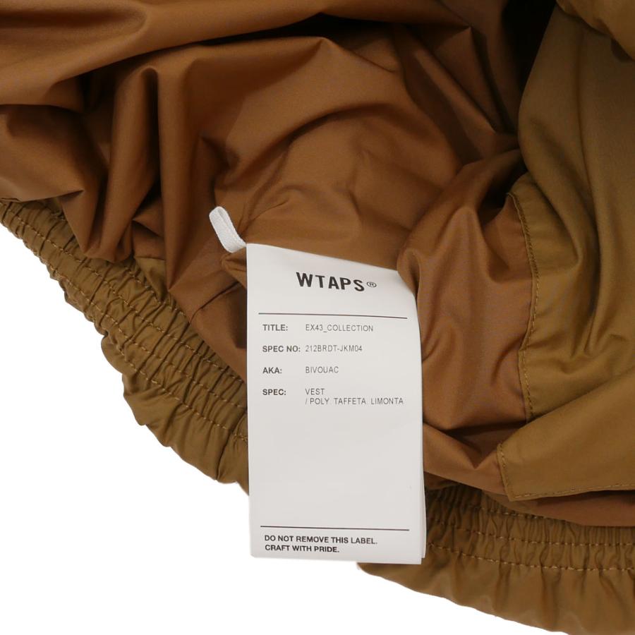 WTAPS ダブルタップス 21AW BIVOUAC VEST ダウンベスト WTAPS ダブルタップス 21AW BIVOUAC VEST ダウンベスト