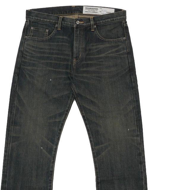 NEIGHBORHOOD 新品 ネイバーフッド 18AW WASHED.DP MID/14OZ-PT デニム 