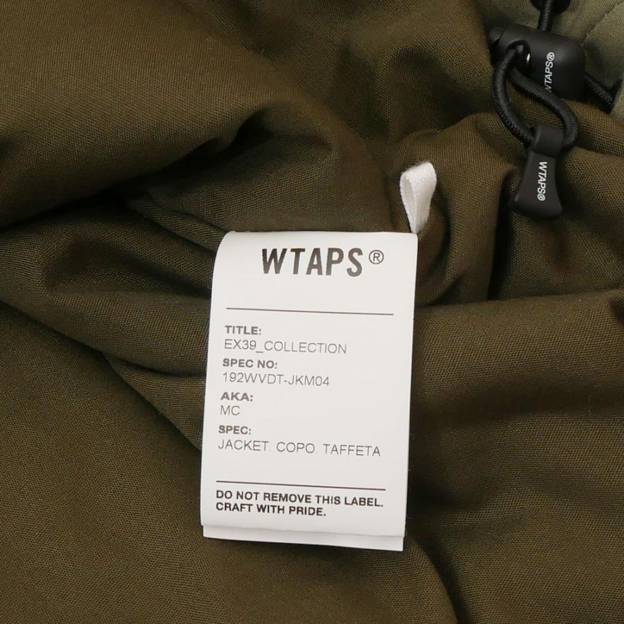 WTAPS ダブルタップス 19AW MC JACKET ジャケット OD オリーブドラブ 