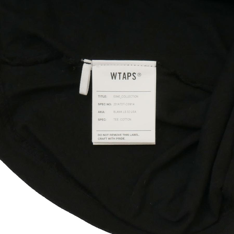 ダブルタップス WTAPS 20SS BLANK LS 02 USA TEE 長袖Tシャツ 201ATDT ダブルタップス WTAPS 20SS BLANK LS 02 USA TEE 長袖Tシャツ 201ATDT