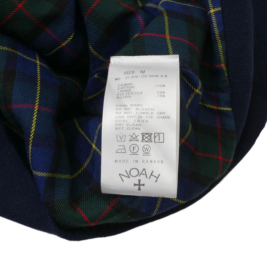 NOAH ノア NOAH Tartan-Lined Zip-Up Hoodie ジップ フーディー