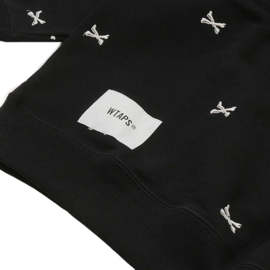 WTAPS 新品 ダブルタップス 22AW ACNE SWEATER クルースウェット BLACK  