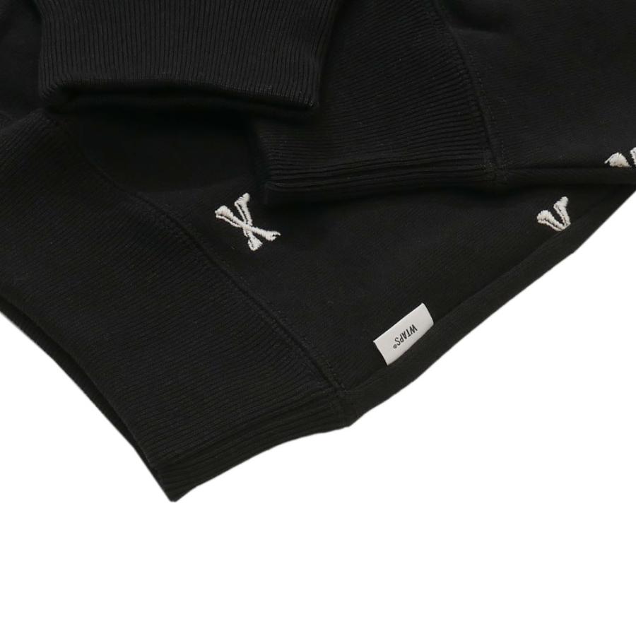 WTAPS 新品 ダブルタップス 22AW ACNE SWEATER クルースウェット BLACK 