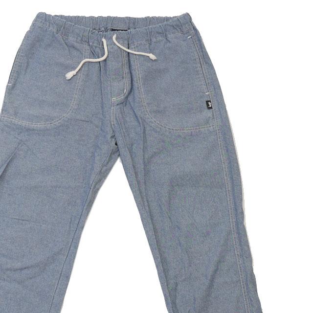 STUSSY ステューシー CHAMBRAY PANTS シャンブレー イージーパンツ