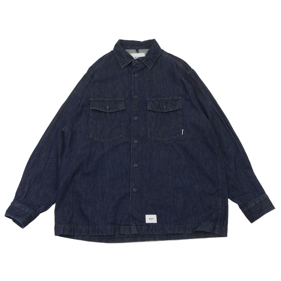 新品 ダブルタップス WTAPS 23SS CBW/LS DENIM SHIRT デニム 長袖