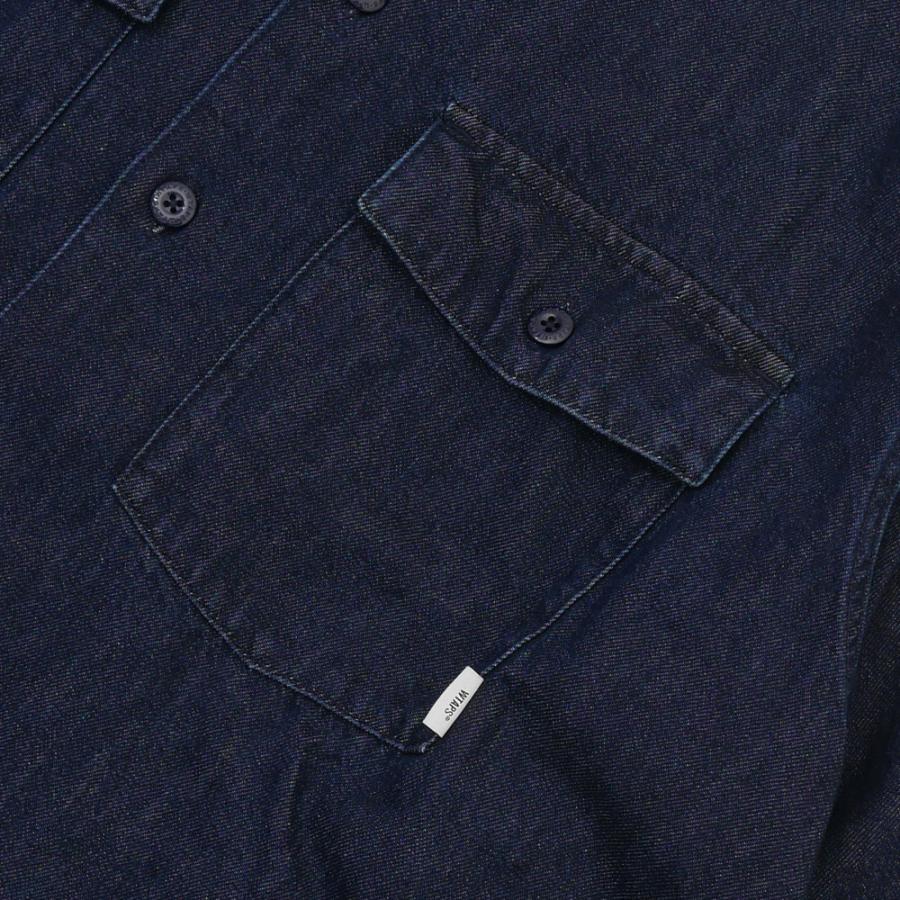 WTAPS 新品 ダブルタップス 23SS CBW/LS DENIM SHIRT デニム WTAPS 新品 ダブルタップス 23SS CBW/LS DENIM SHIRT デニム