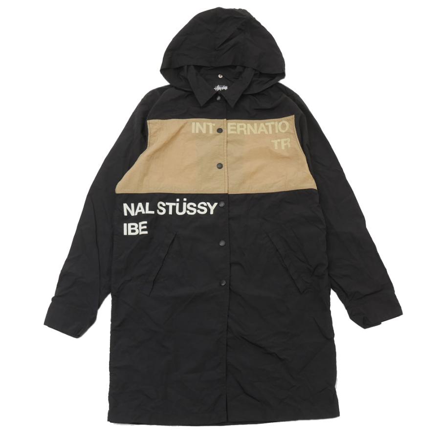 STUSSY ナイロンフードジャケット STUSSY フード付きナイロン