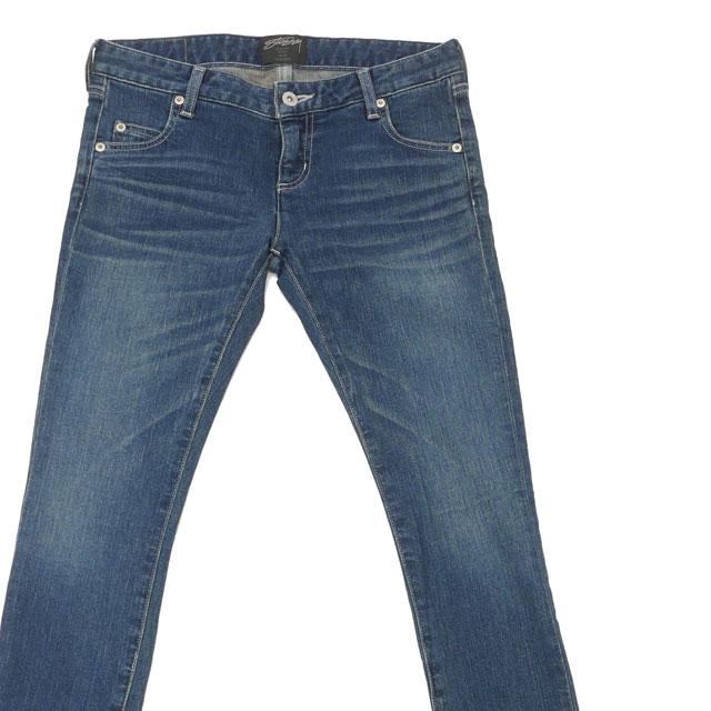 STUSSY ステューシー ウーマン WOMEN SLIM ZIP DENIM PANTS STUSSY ステューシー ウーマン WOMEN SLIM ZIP DENIM PANTS