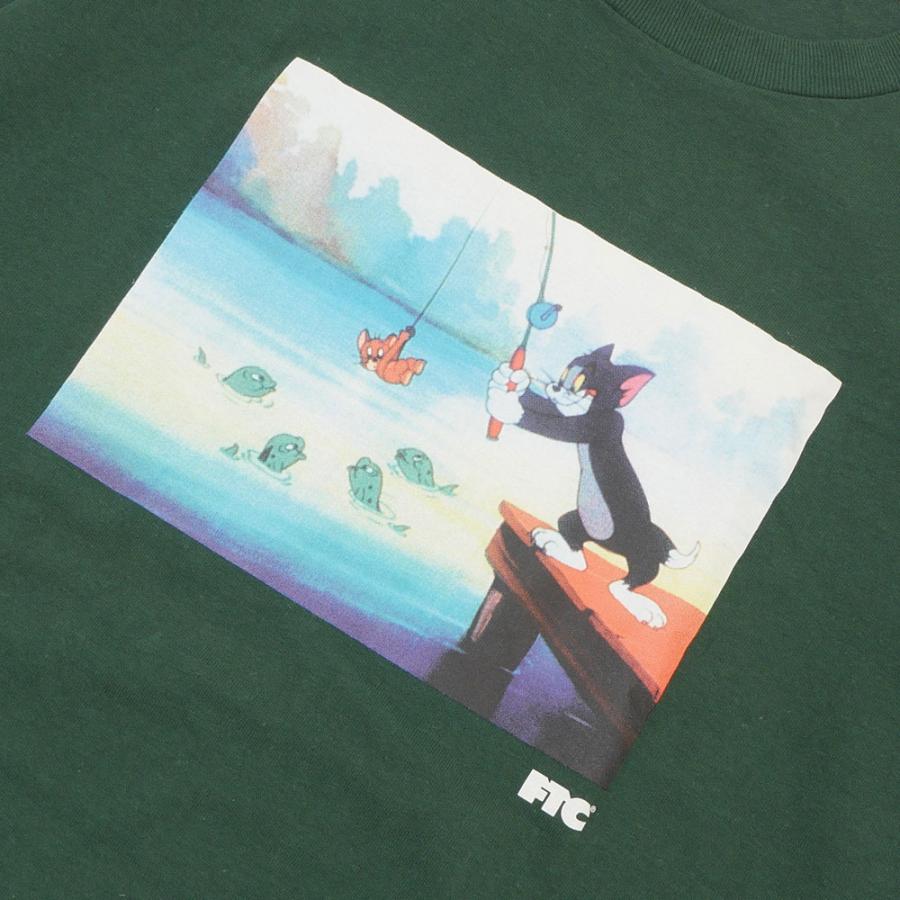 エフティーシー FTC x トムとジェリー TOM AND JERRY FISHING TEE フィッシング Tシャツ【中古】 104003648045 (半袖Tシャツ)｜cliffedge｜03