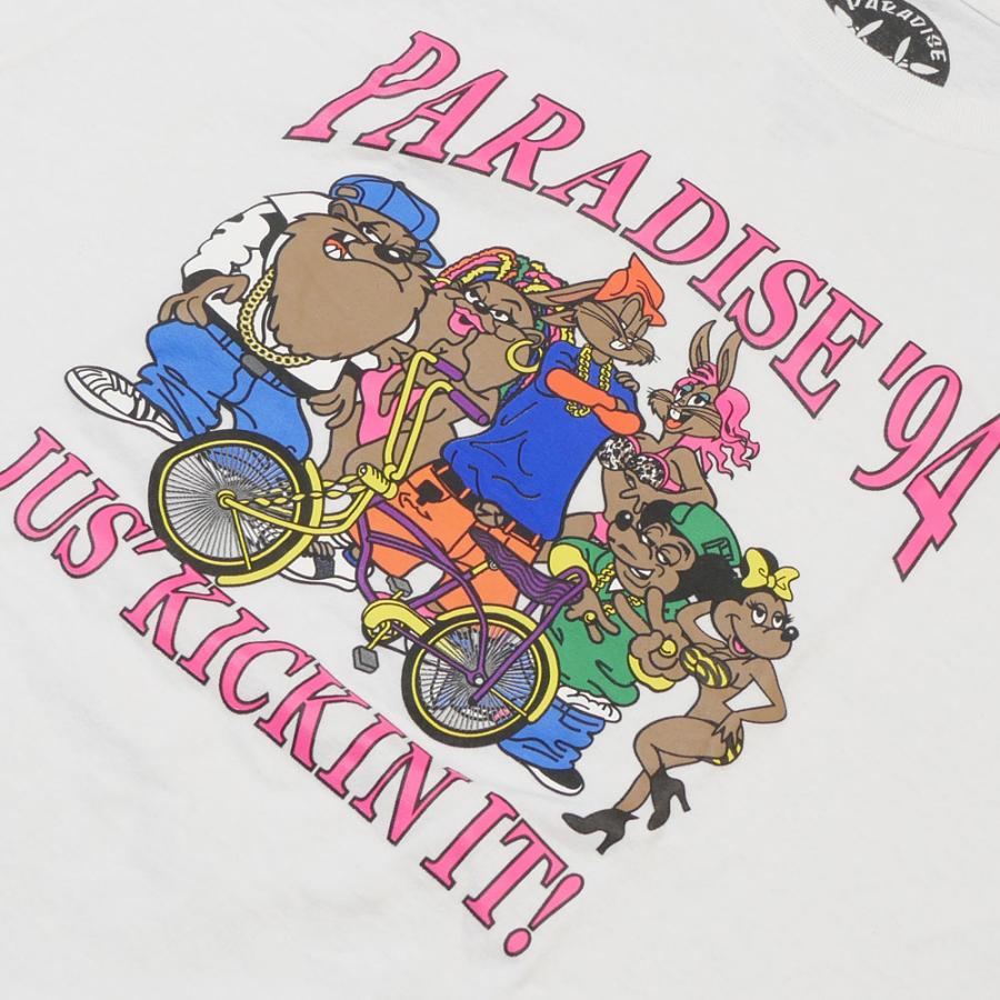 パラダイス PARADIS3 Jus' Kickin' It Tee Tシャツ【中古】Paradise 104003653040 (半袖Tシャツ)｜cliffedge｜03