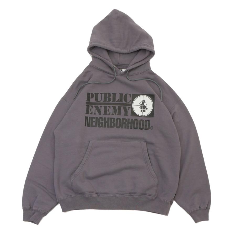 新品 ネイバーフッド NEIGHBORHOOD 23AW NHXPUBLIC ENEMY.SWEATPARKA 
