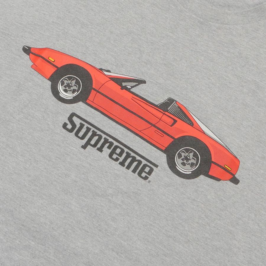 Supreme シュプリーム 13SS GT Tee Tシャツ GRAY Lサイズ 【中古