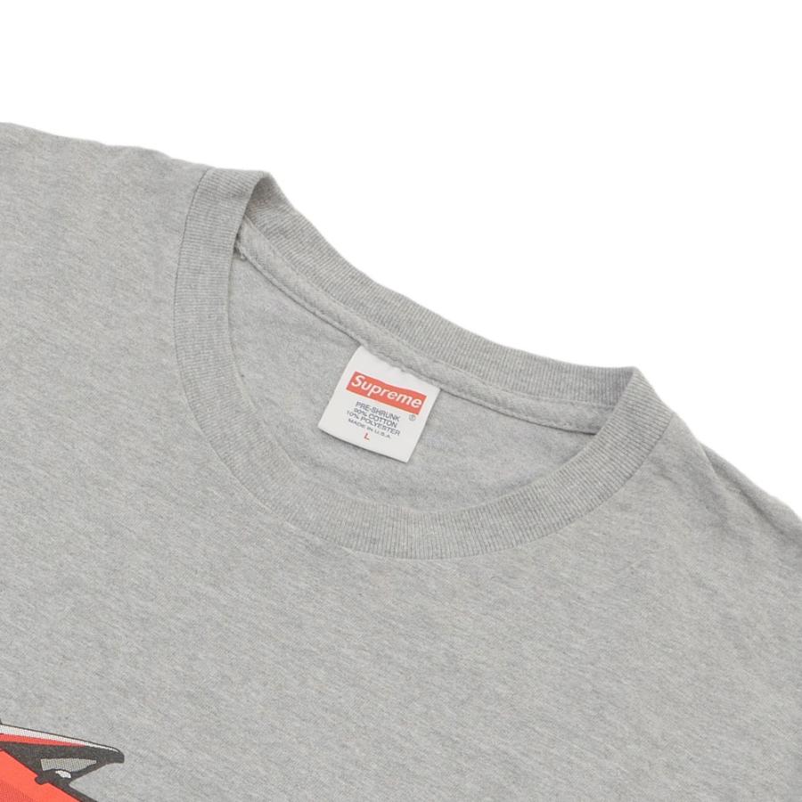 Supreme シュプリーム 13SS GT Tee Tシャツ GRAY Lサイズ 【中古