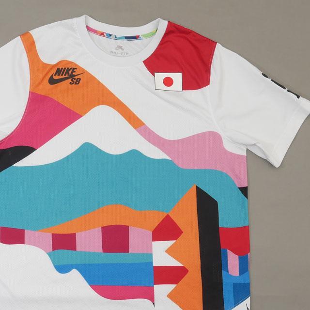 NIKE - Sスケートボードクルー JAPAN ジャパン 日本 CT6051-100 Nike SB ナイキ エスビー NIKE x Parra CREW JERSEY JAPAN T