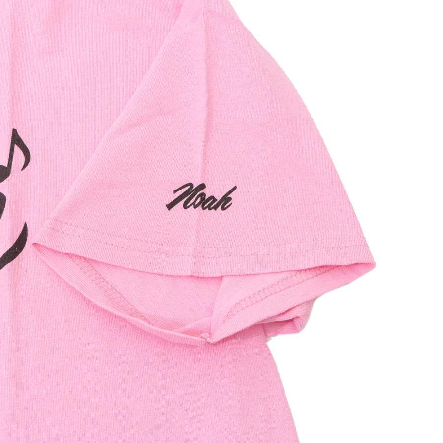 NOAH ノア NOAH ROCK'N ROLL TEE Tシャツ PINK Mサイズ 【中古