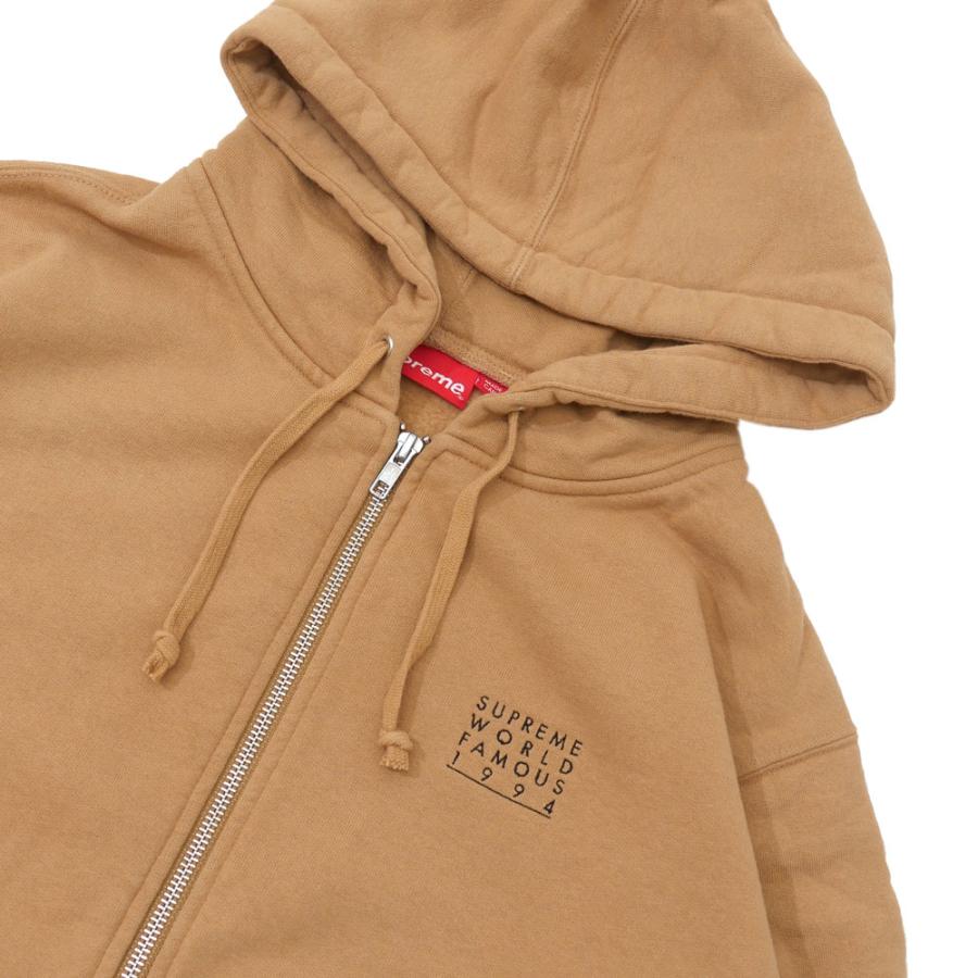 Supreme シュプリーム 18SS World Famous Zip Up Hooded Supreme シュプリーム 18SS World Famous Zip Up Hooded