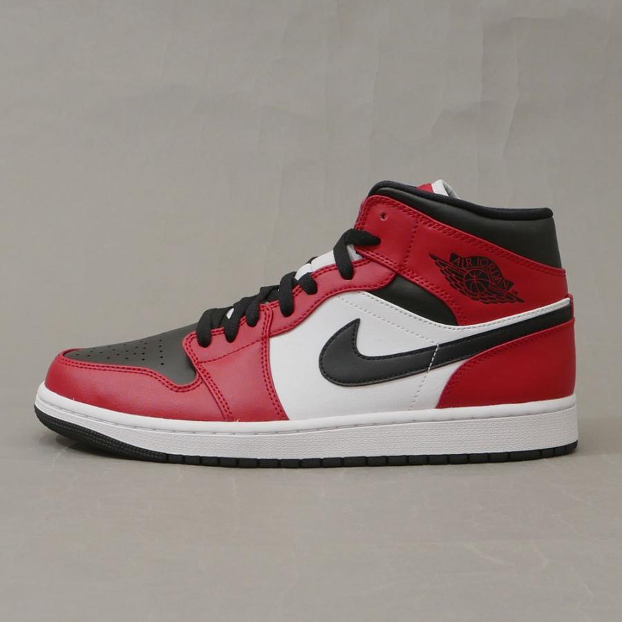 NIKE / AIR JORDAN 1 MID_エア ジョーダン 1 ミッド/28.5cm/RED NIKE（ナイキ） 新品 NIKE AIR JORDAN 1 MID エアジョーダン1 BLACK
