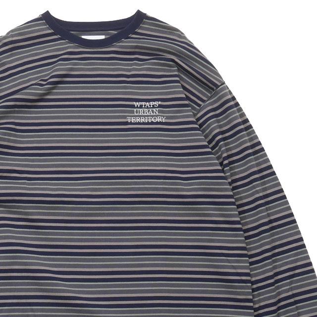 WTAPS 新品 ダブルタップス 23SS BDY 01 LS TEE ボーダー 長袖T WTAPS 新品 ダブルタップス 23SS BDY 01 LS TEE ボーダー 長袖T