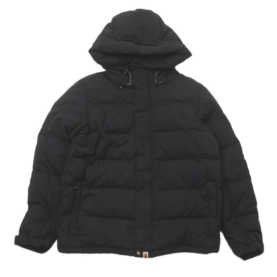 A BATHING APE ア ベイシング エイプ HOODED DOWN JACKET ダウン 