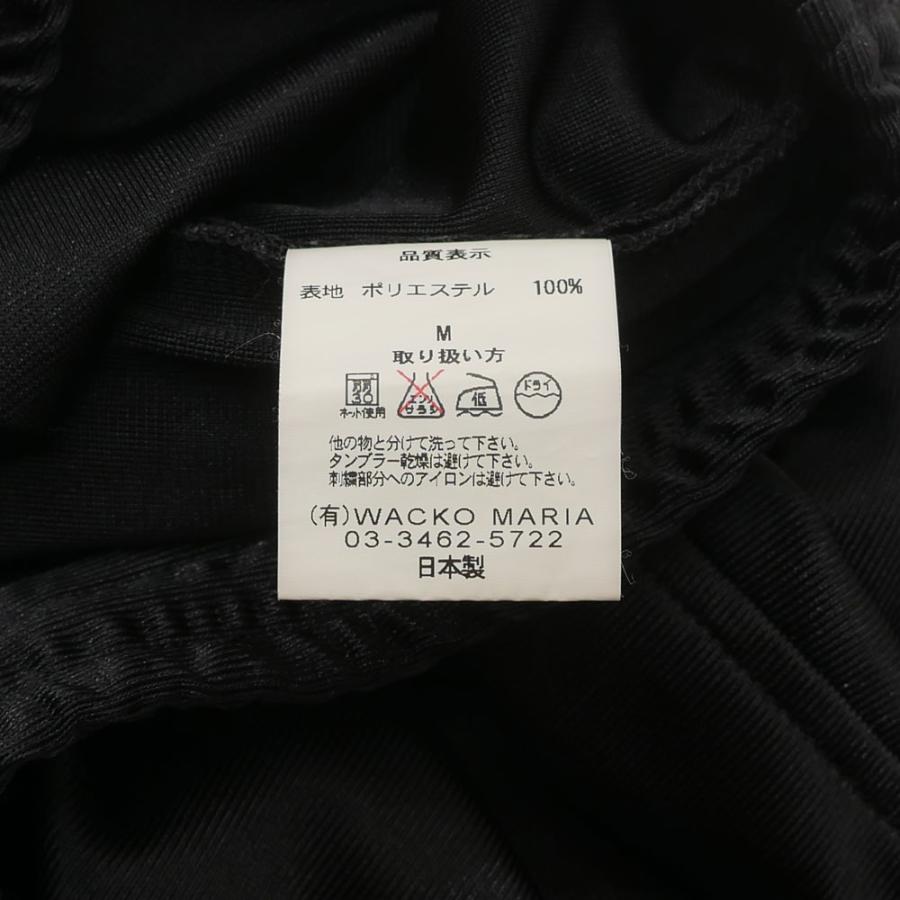 WACKO MARIA ワコマリア TRACK PANTS トラックパンツ BLACK M WACKO MARIA ワコマリア TRACK PANTS トラックパンツ BLACK M