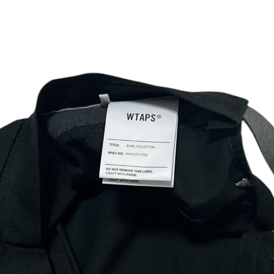 WTAPS ダブルタップス キャップ　241HCDT-HT02 ブラック WTAPS ダブルタップス キャップ 241HCDT-HT02 ブラック 2024SS WTAPS