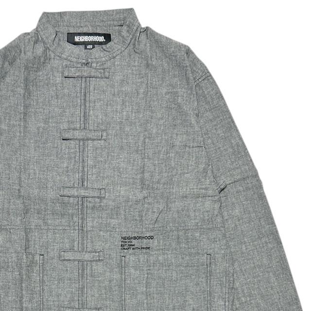 NEIGHBORHOOD 新品 ネイバーフッド 24SS KF SHIRT LS カンフー NEIGHBORHOOD 新品 ネイバーフッド 24SS KF SHIRT LS カンフー