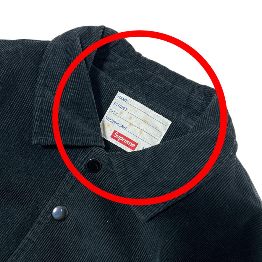 Supreme シュプリーム SUPREME Corduroy Coaches Jacket Supreme シュプリーム SUPREME Corduroy Coaches Jacket