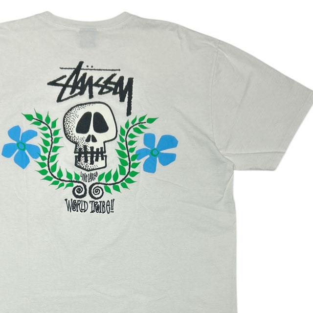 STUSSY ステューシー SKULL CREST TEE スカル クレスト Tシャツ
