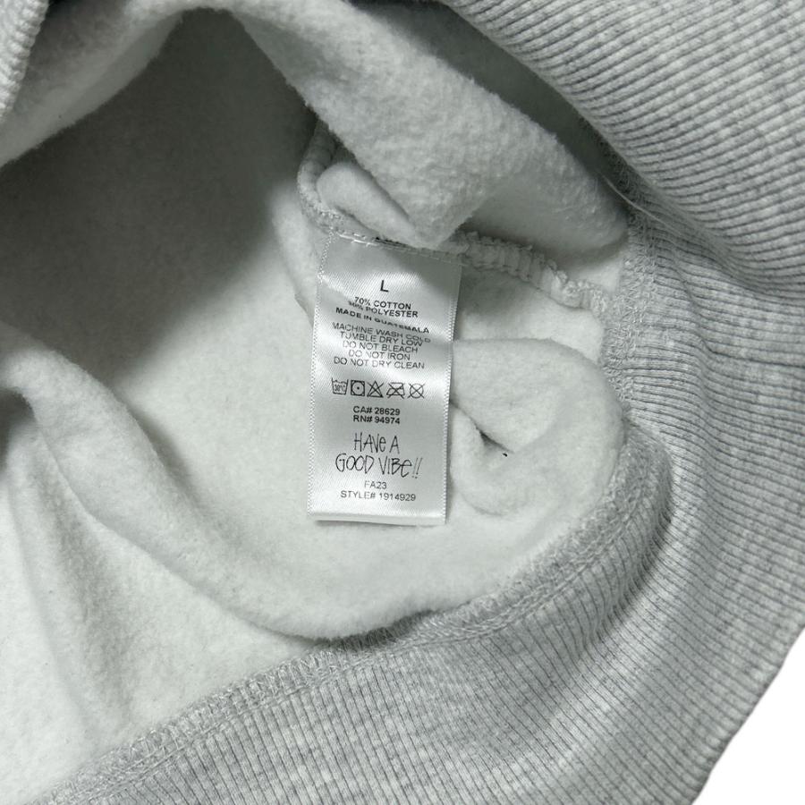 STUSSY ステューシー CLASSIC DOT CREW クルースウェット ASH STUSSY ステューシー CLASSIC DOT CREW クルースウェット ASH