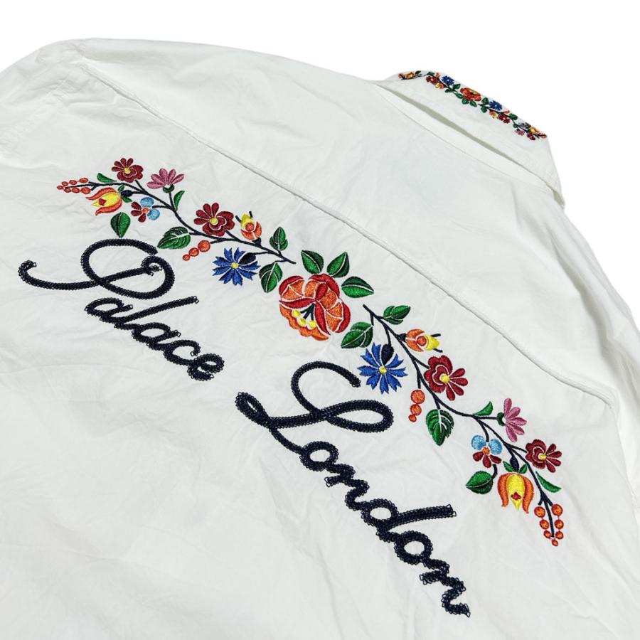 PALACE HOTELホワイト ロングシャツ パレス スケートボード Palace Skateboards Ye-Ha Shirt 長袖