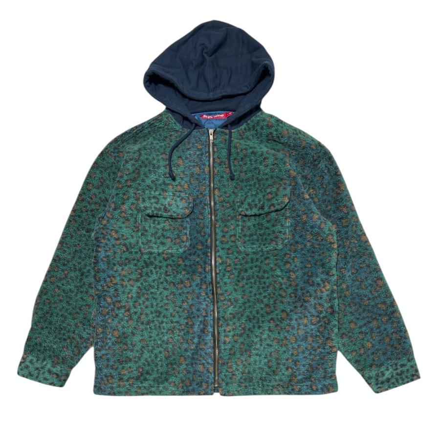 ジャケット・アウター Supreme Fleece Zip Up Hooded Shirt L 中古・古着通販】SUPREME (シュプリーム) fleece zip up hooded shirt