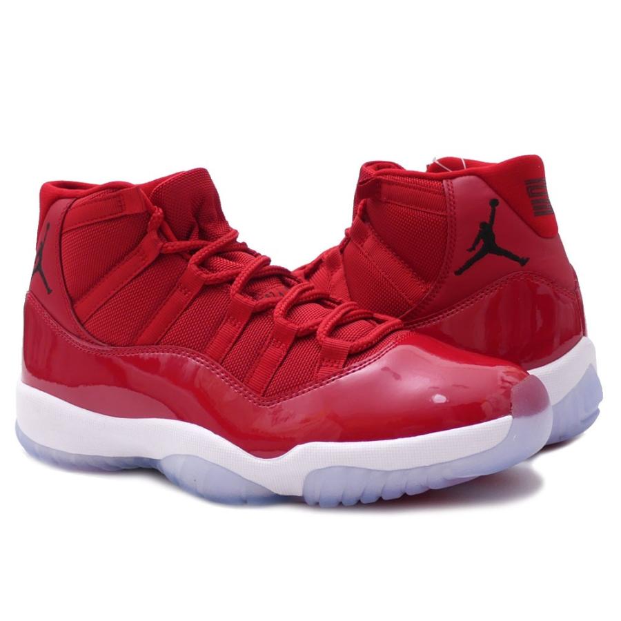 NIKE(ナイキ) AIR JORDAN 11 RETRO (エアジョーダン) GYM RED/BLACK-WHITE 378037-623 291-002361-283 新品 (フットウェア)｜cliffedge