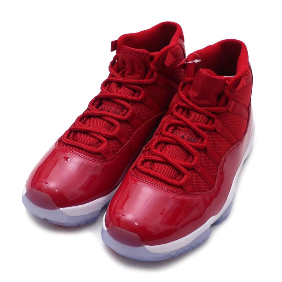 NIKE(ナイキ) AIR JORDAN 11 RETRO (エアジョーダン) GYM RED/BLACK-WHITE 378037-623 291-002361-283 新品 (フットウェア)｜cliffedge｜02