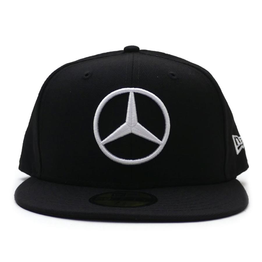 メルセデス ベンツ Mercedes-Benz Collection NEW ERA 59FIFTY BLACK 250000461031｜cliffedge｜02