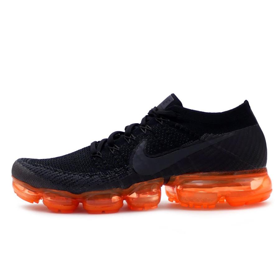希少 NIKE AIR VAPORMAX ブラック オレンジソール 27cm NIKE ナイキ AIR VAPORMAX FLYKNIT P ヴェイパーマックス