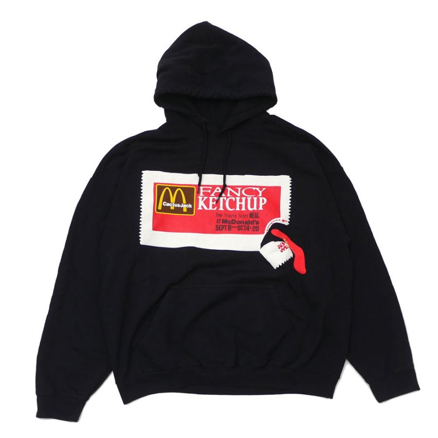 新品 Cactus Jack x McDonald's CPFM KETCHUP HOODIE BLACK 新品 Cactus Jack x McDonald's CPFM KETCHUP HOODIE BLACK