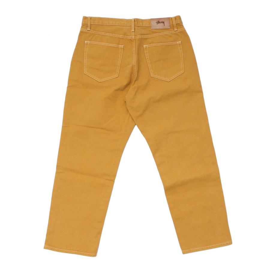 【数量限定特別価格】 新品 ステューシー STUSSY Overdyed Big Ol Jeans LEMON 240001490648 パンツ｜cliffedge｜02