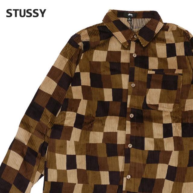 STUSSY（ステューシー） 新品 STUSSY Wobbly Check L/S Shirt チェック