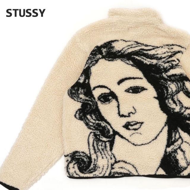 STUSSY 新品 ステューシー Venus Jacquard Sherpa Jacket ジャカード 