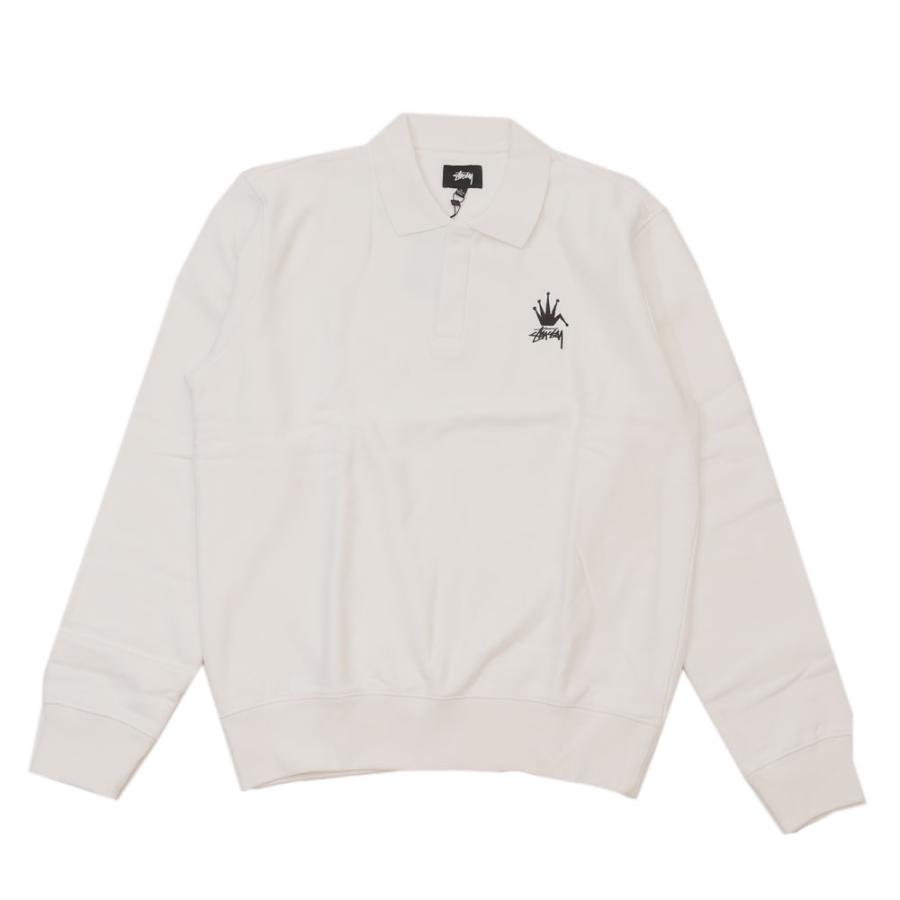 STUSSY 新品 ステューシー Polo Fleece 長袖 スウェット ポロ STUSSY 新品 ステューシー Polo Fleece 長袖 スウェット ポロ