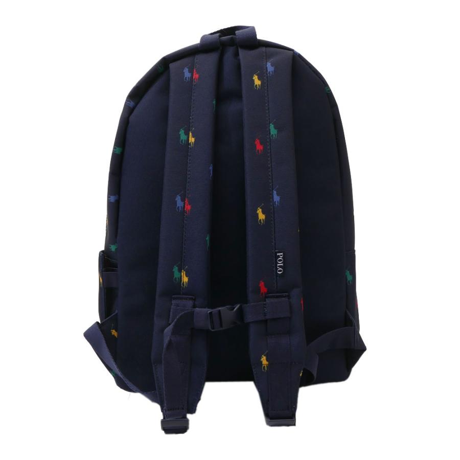 新品 ポロ ラルフローレン POLO RALPH LAUREN Pony Backpack ビッグポニー バックパック リュック NAVY MULTI ネイビー マルチ キッズ 276000404017 グッズ｜cliffedge｜04