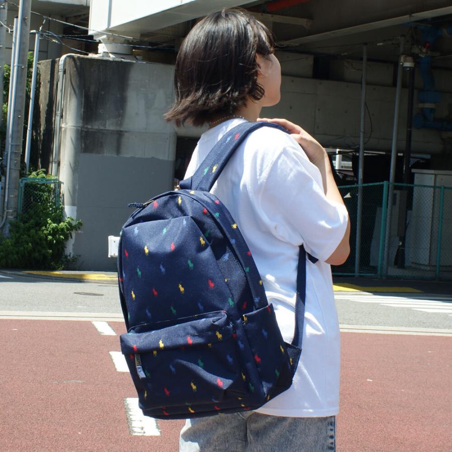 新品 ポロ ラルフローレン POLO RALPH LAUREN Pony Backpack ビッグポニー バックパック リュック NAVY MULTI  ネイビー マルチ キッズ 276000404017 グッズ