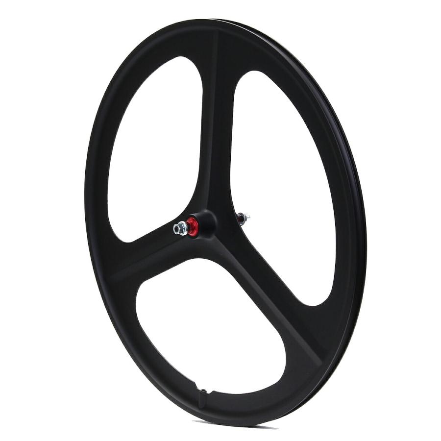 ピストバイク　フロントバトンホイール700c VeroMan バトンホイール 街乗り用 スリースポーク フロント